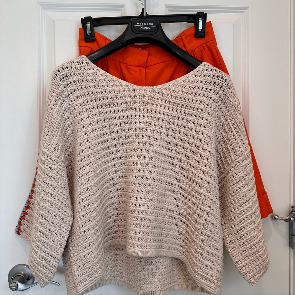 Weekend Max Mara Label-cut Knit Top Size: Xsmall Spring /Summer - Picture 16 of 16